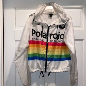 Forever 21- Polaroid windbreaker jacket